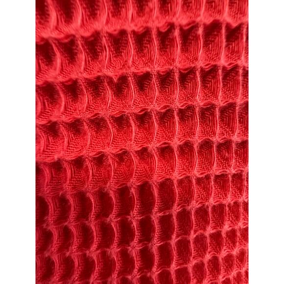 Christopher & Banks Red Vest with hoodie Size Small metal zipper front - Picture 13 of 14